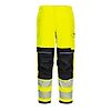 Pantalon de travail femme PW3 FR Hi-Vis Jaune/Noir image 2