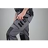 Pantalon de travail stretch ARION - GRIS ACIER/GRIS FONCE image 1