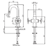 Mélangeur de bidet Induss image 3