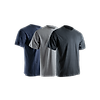 Lot de 3 t-shirt de travail MC LYON - GRIS/NOIR/BLEU image 0
