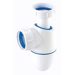 Siphon lavabo easyphon bi-injection réglable PVC image