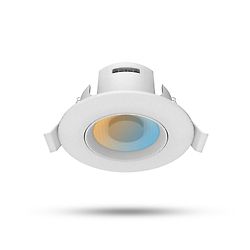 Blanc  - Ø120 x 50mm Ø90mm - 3000K Blanc chaud - 10W - 800 Lm image