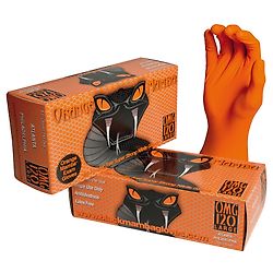 Gant Black Mamba nitrile orange Std - Boîte de 100 image