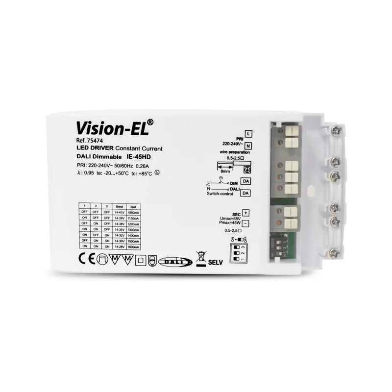 Alimentation électronique gradable Dali push image