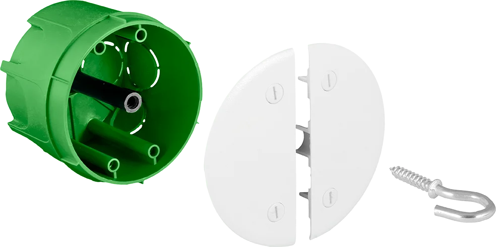 Boite de centre rénovation maçonnerie non DCL - Ø67/68mm image