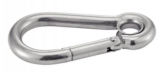 Mousqueton ouverture automatique à œil - Inox A4 image