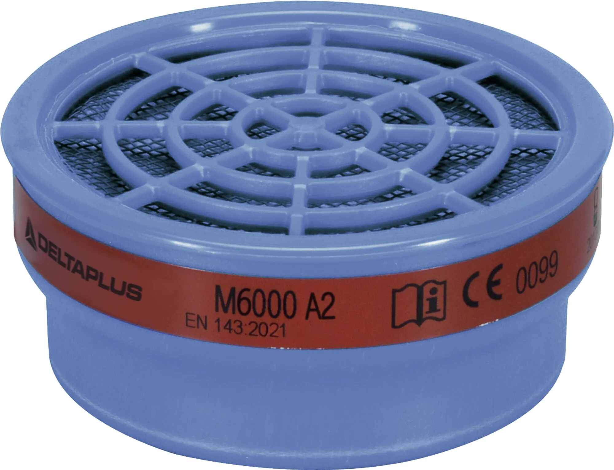 Sachet de 2 filtres de protection respiratoire pour masque A2 M6000E image