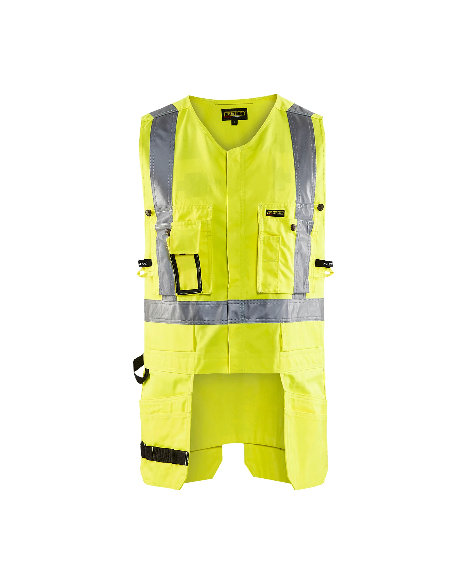 Gilet de travail porte-outils haute visibilité 3027 - Jaune fluo image