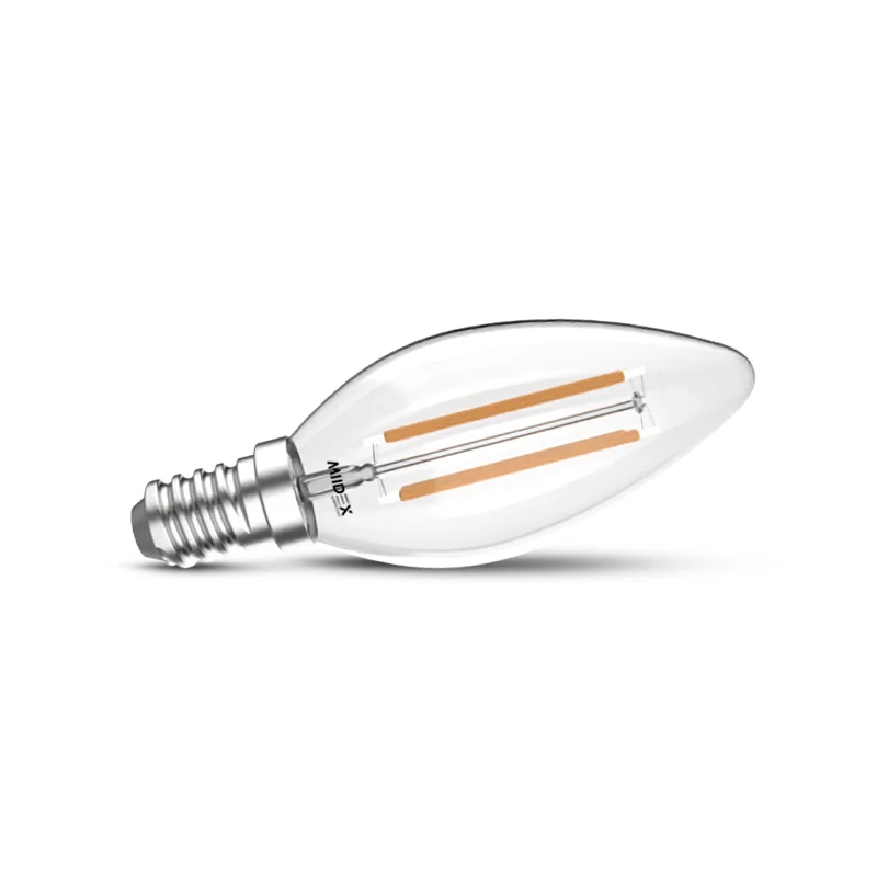 Ampoule LED COB flamme à filament E14 IP20 image