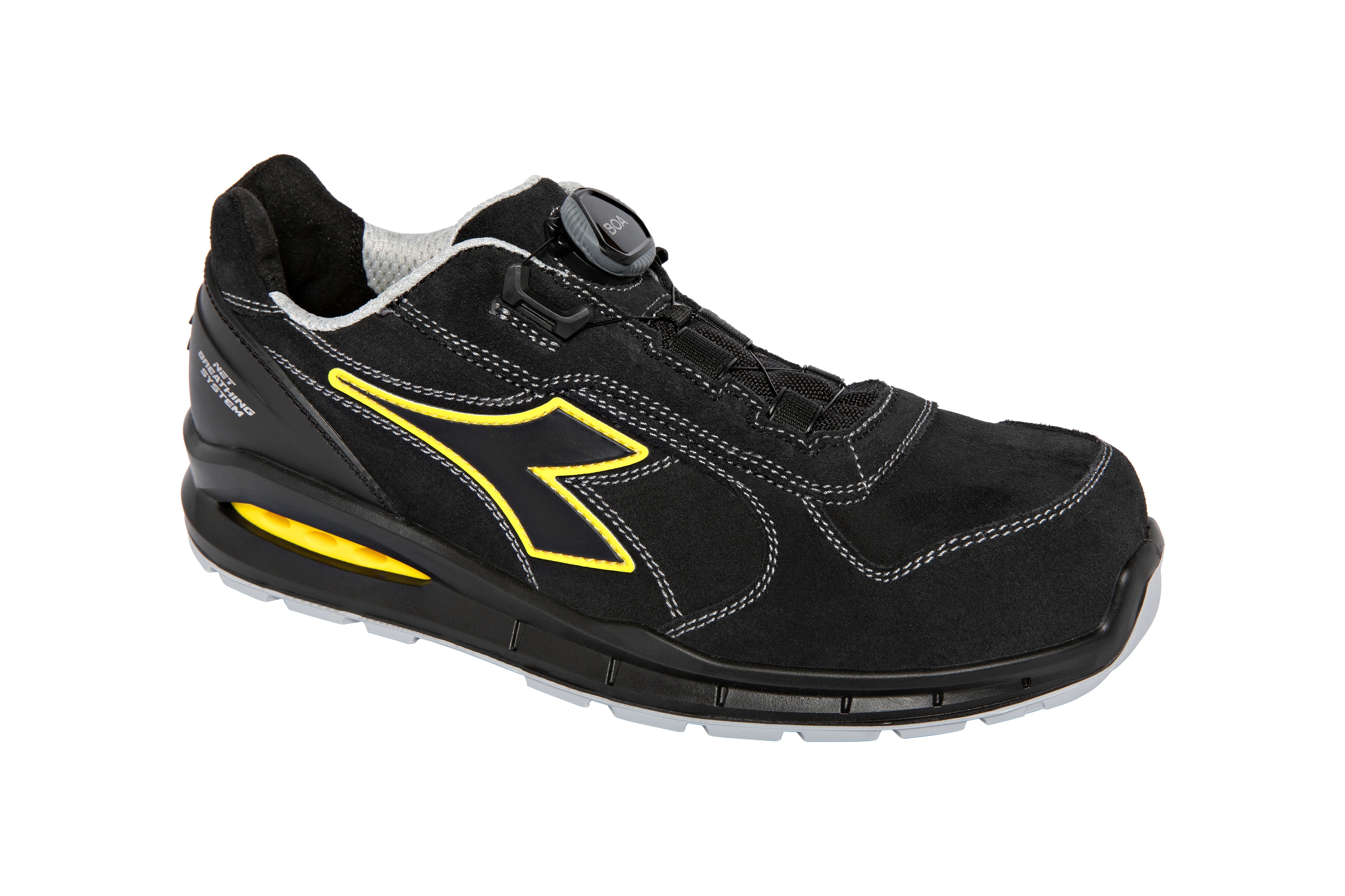 Chaussures de sécurité basses RUN NET AB BOA LOW S3S FO SR - Noir image