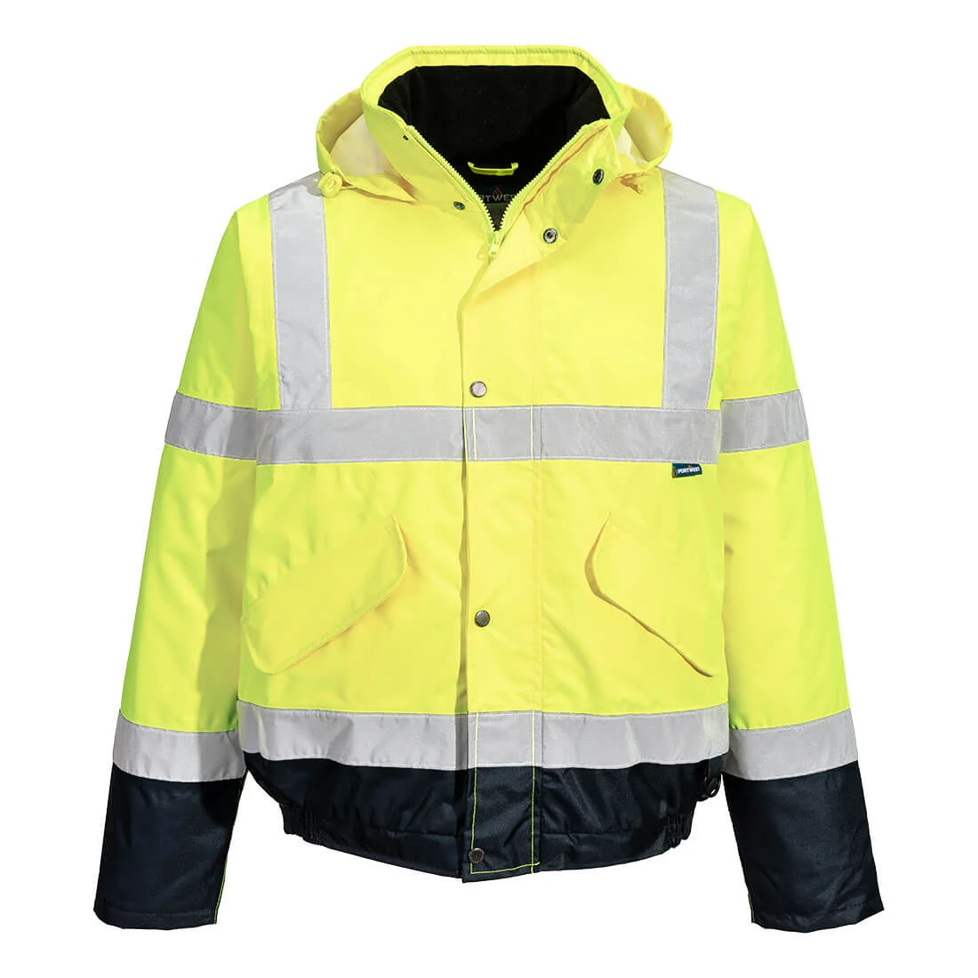 Blouson HV bicolore Jaune/Marine image
