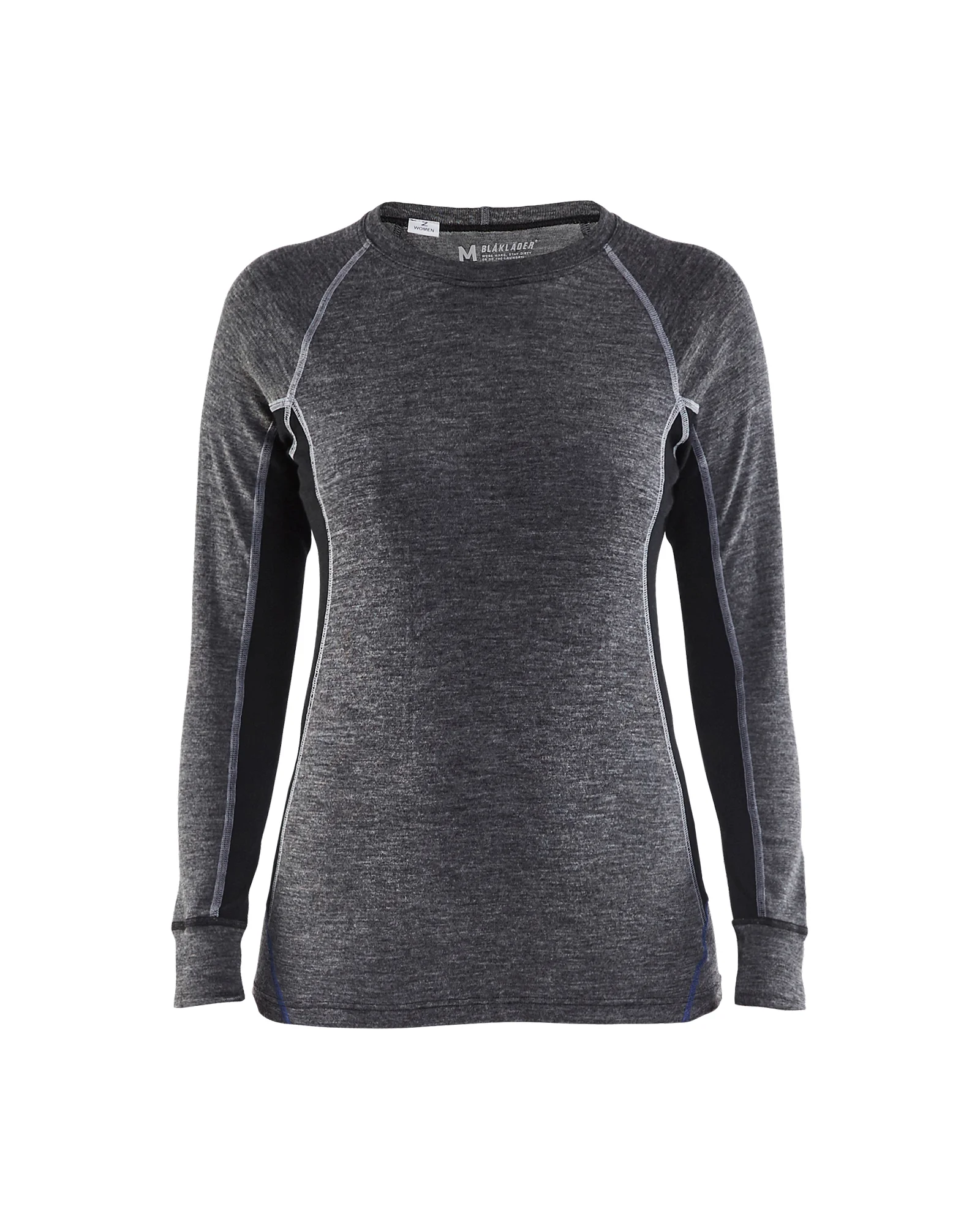 Haut de sous-vêtements WARM femme 7200 - Gris/Noir image