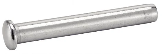 (Lot de 5) Terminaison à sertir - Tête cylindrique bombée - Inox A4 image