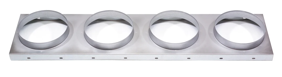 4 piquages Ø200 image