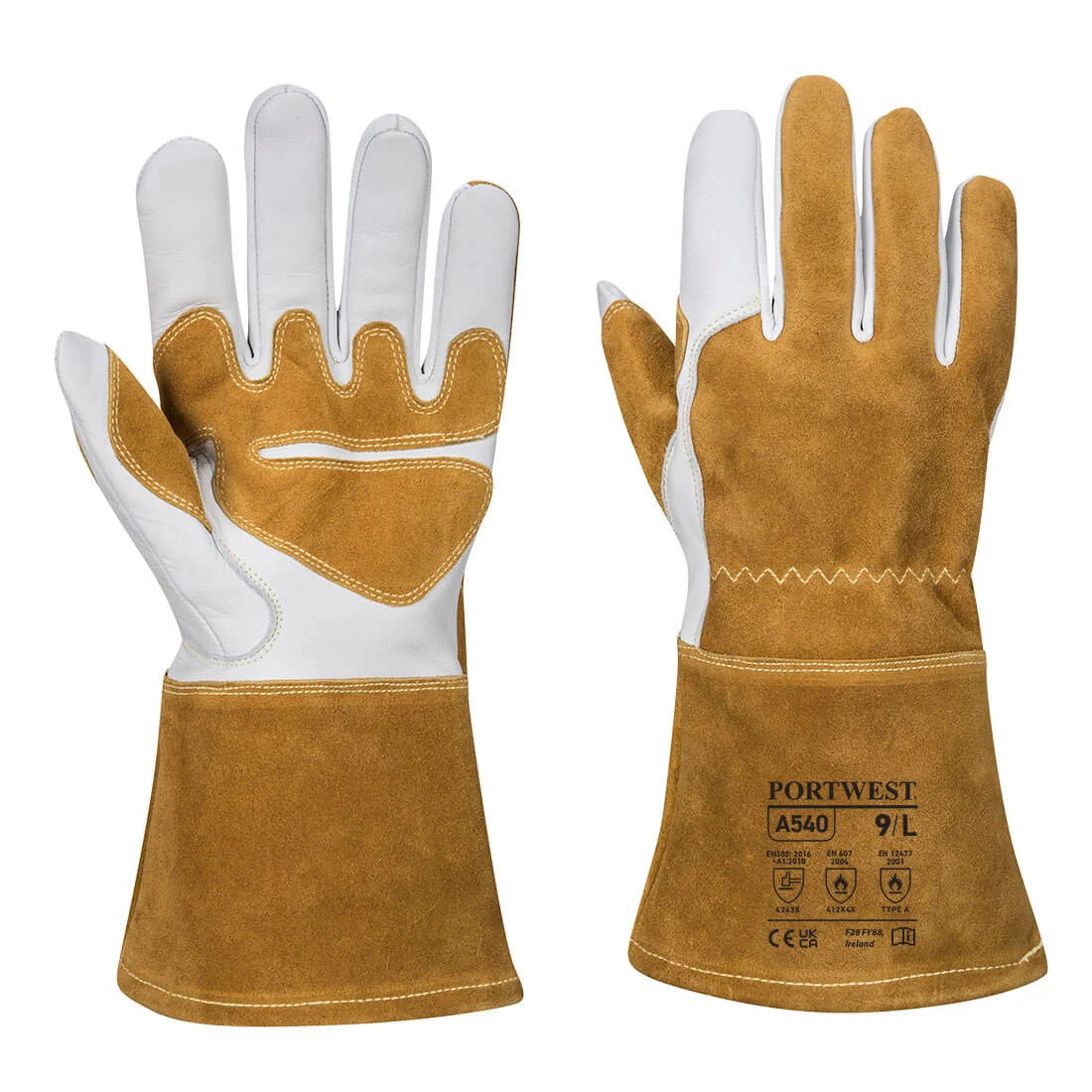 Gants soudage Ultra Brun image