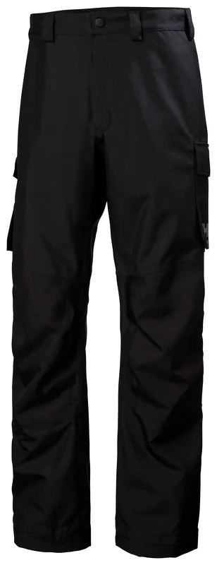 Pantalon cargo de travail imperméable OXFORD - Noir image