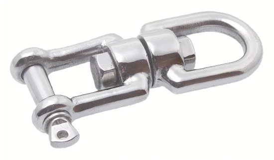 Emerillon à anneaux + Manille - Inox A4 image