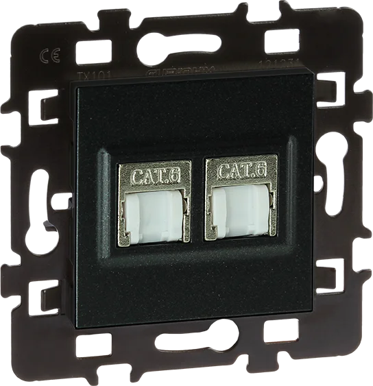 Double prises RJ45 - GRADE 2 - TV - ESPRIT image