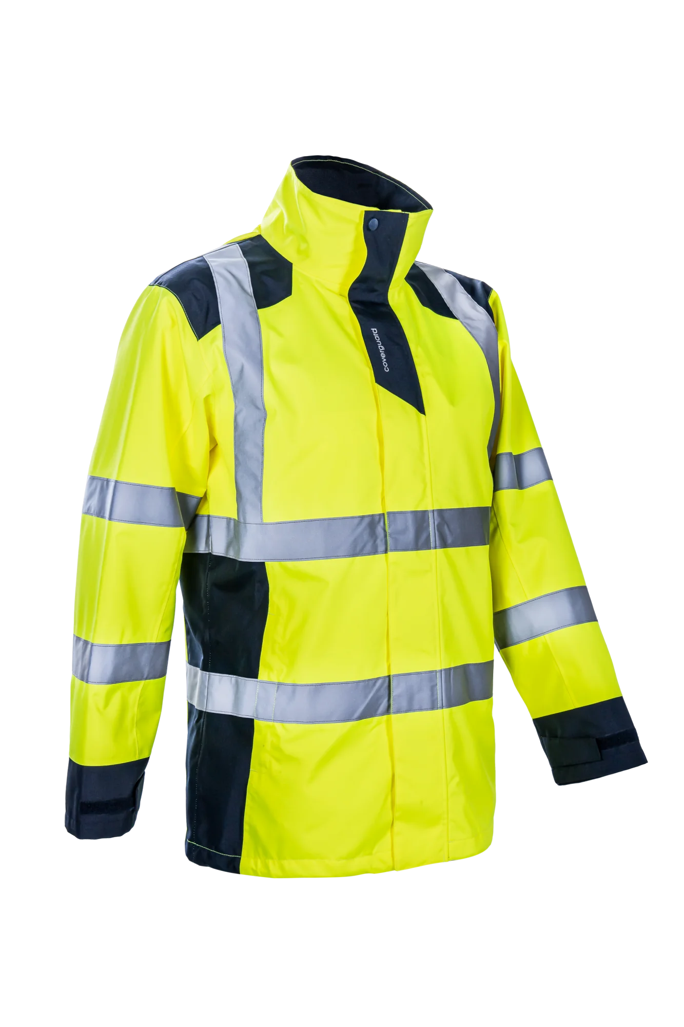Parka de travail imperméable haute visibilité SANGAKU - Jaune Fluo image