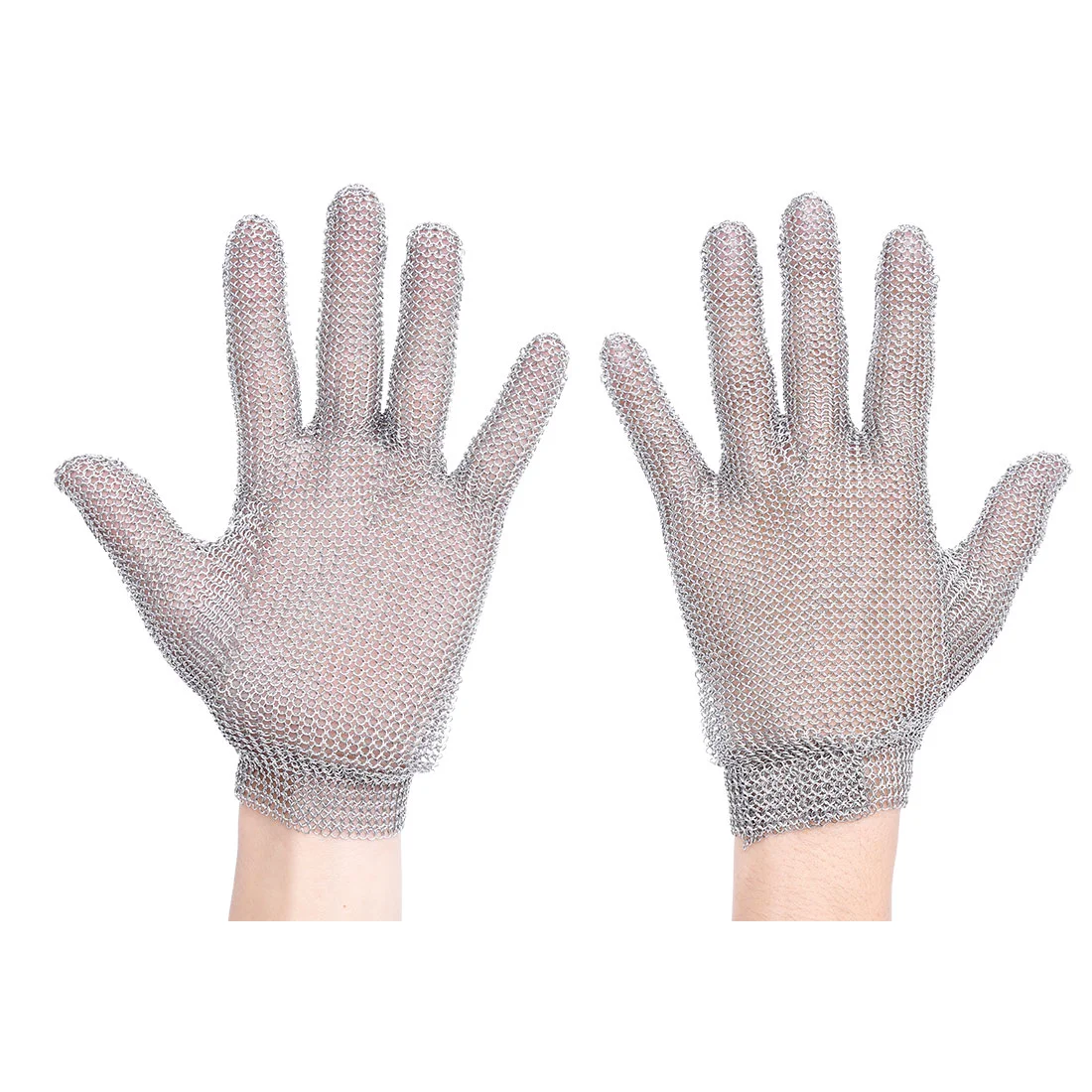 Gants en cotte de mailles Argent image