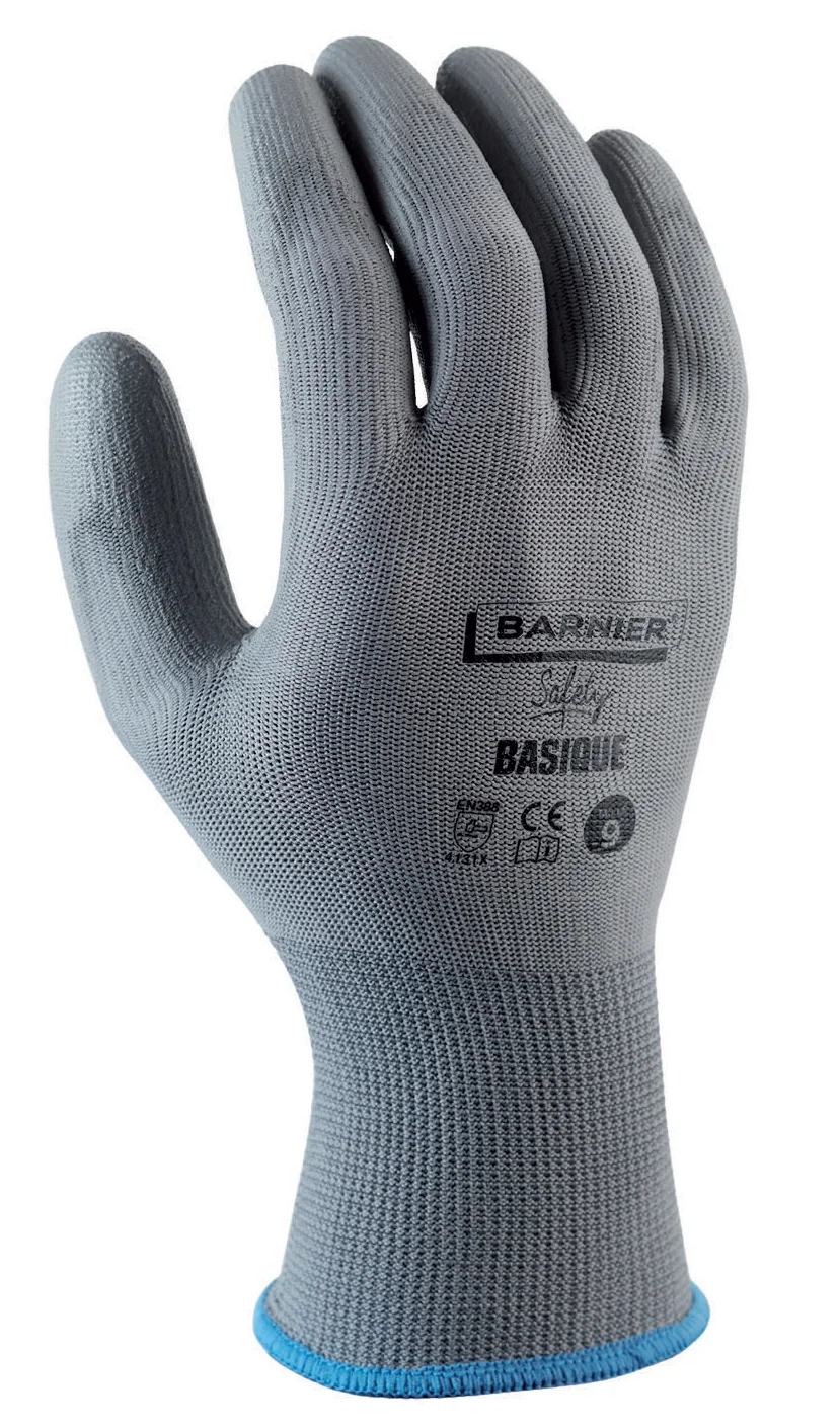 PAIRE DE GANTS DE TRAVAIL T10 - ENDUIT NITRILE, LEGER ET RESISTANT