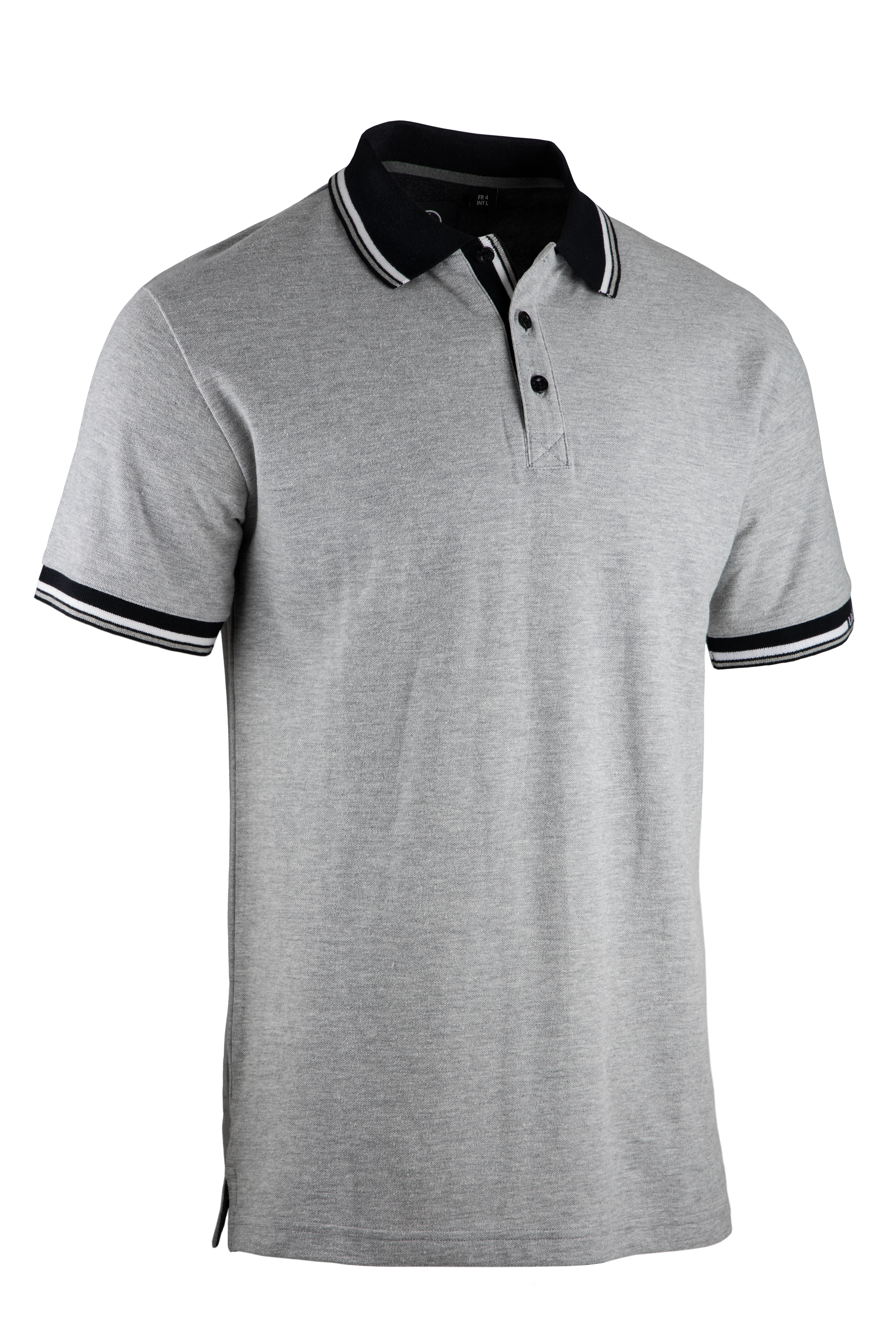 Polo de travail MC PARKER - GRIS CHINÉ image