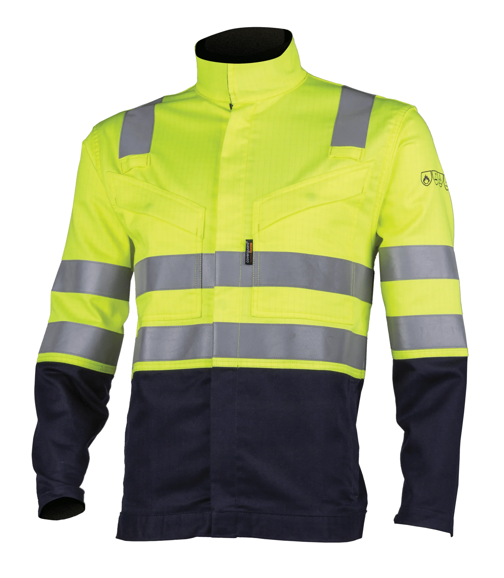 Veste de travail haute visibilité THOR - Jaune Fluo image