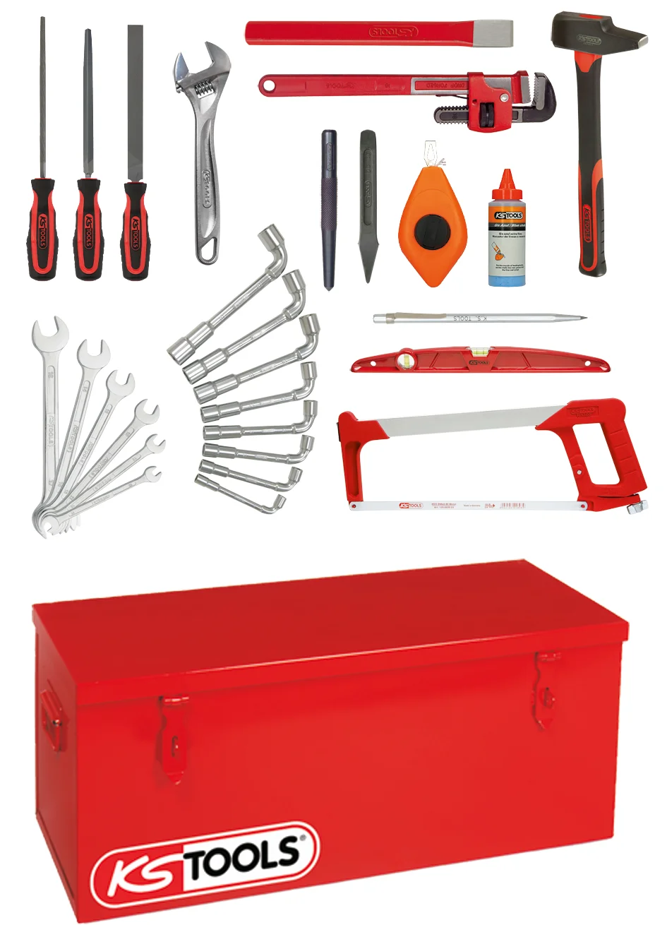 Caisse à outils tuyauteur - 28 outils image