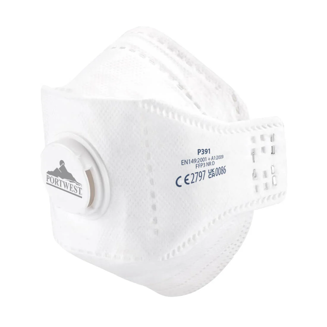 Boite de 10 masques EAGLE pliable FFP3 Dolomite Blanc image
