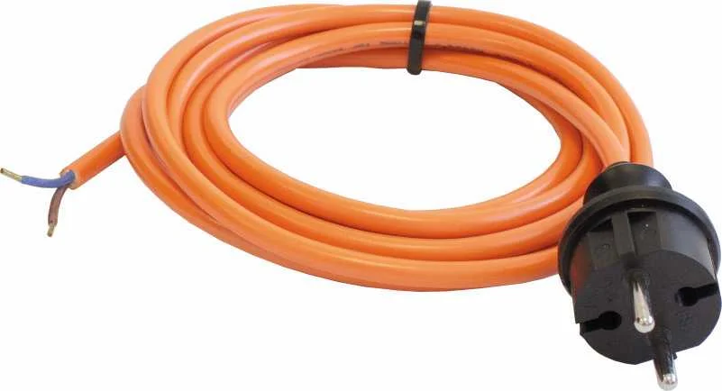CABLE DE RACCORDEMENT H05BQ-F 2X1,0 - IP44 - ORANGE image