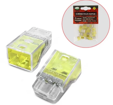 PACK DE 20 - 2 FILS RIGIDE POLYBAG image