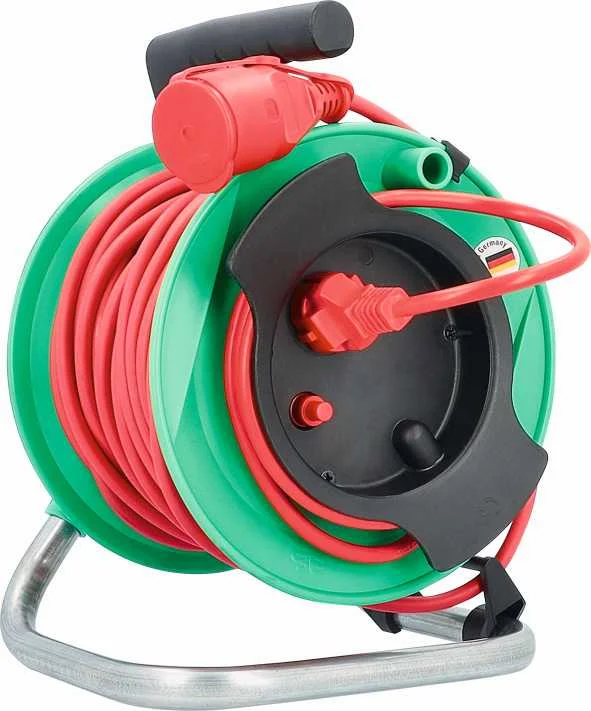 ENROULEUR JARDIN A TAMBOUR 230MM H05VV-F3G1,5 + PROTECTION THERMIQUE IP20 image