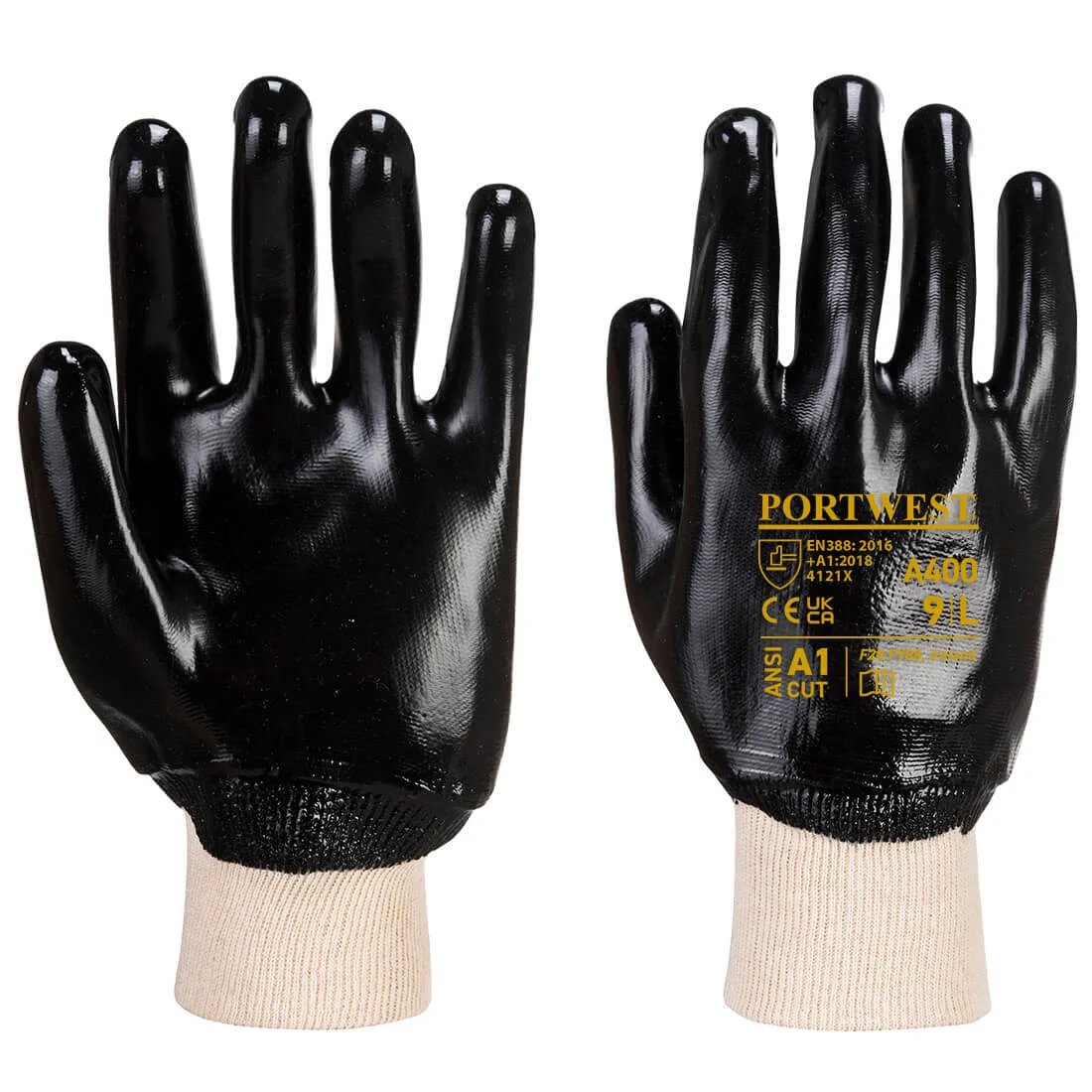 Gants PVC Poignet Tricot image