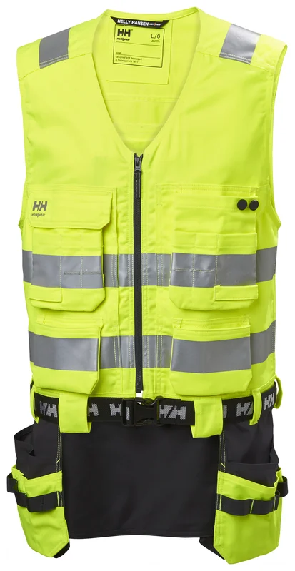 Gilet de construction sans manches haute visibilité ALNA 2.0 image