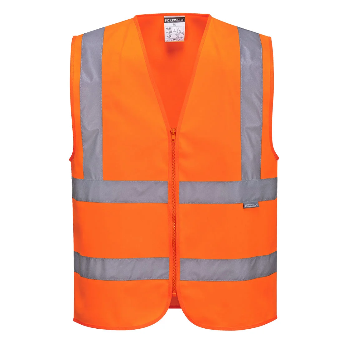 Gilet Hi-Vis avec zip image