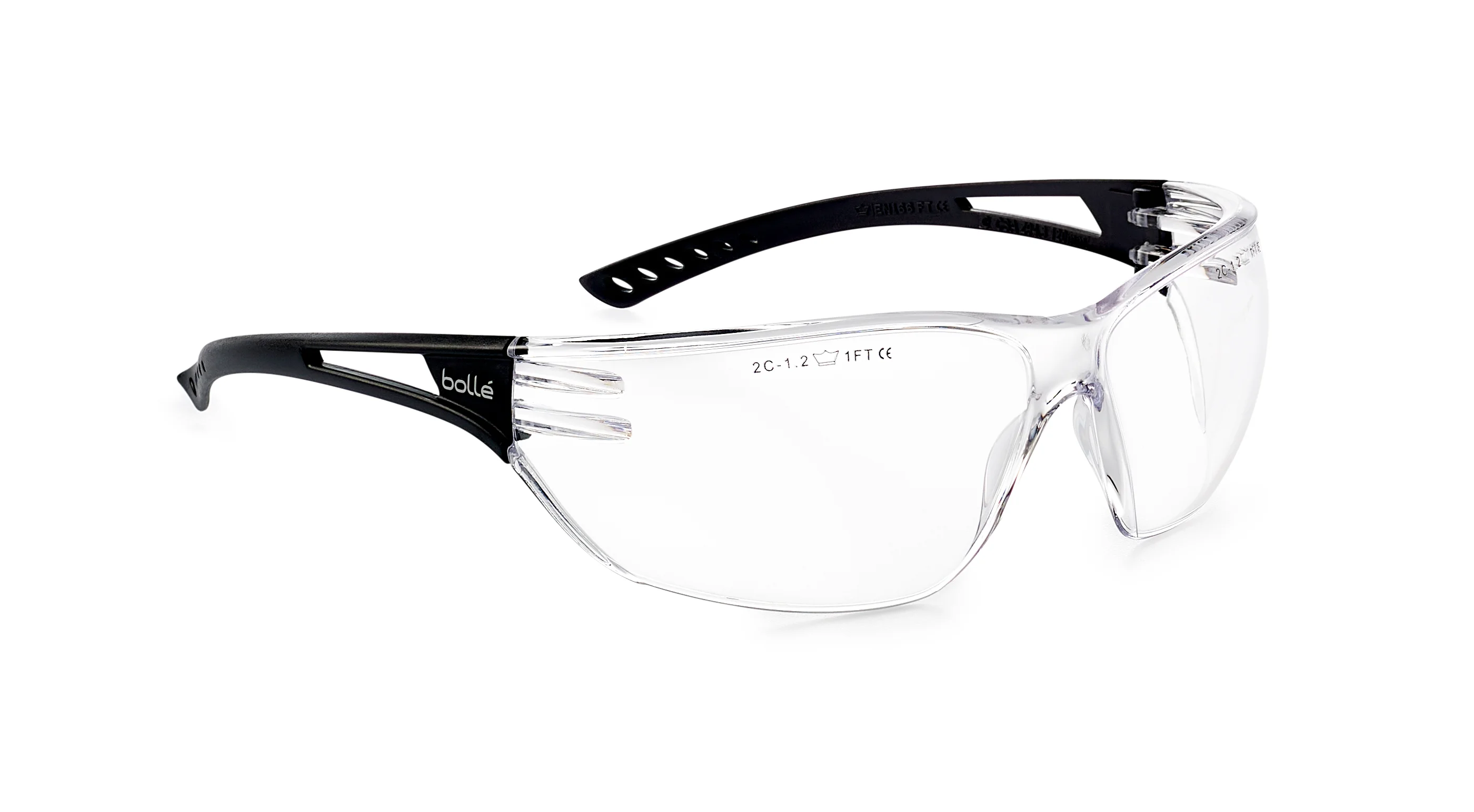 Lunette de protection monture noir PC ASAF SLAM - Incolore image