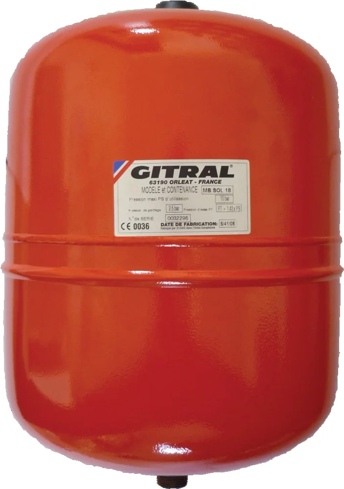Vase expansion fermé solaire 18L - Gitral image