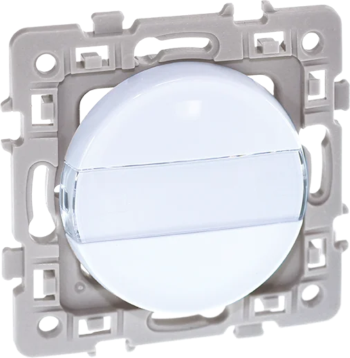 Interrupteur poussoir à fermeture avec porte-étiquette - SQUARE image