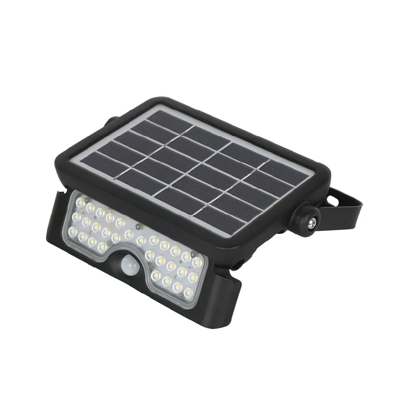 PROJECTEUR EXTERIEUR LED SOLAIRE NOIR 5W 4000K IP65 image