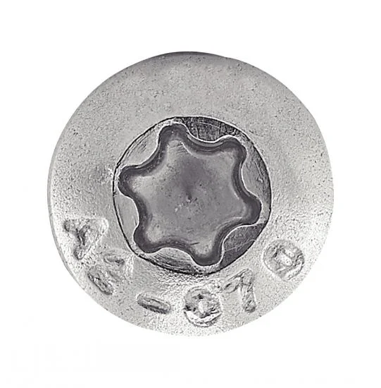 Vis à métaux tête bombée six lobes - Inox A2 image