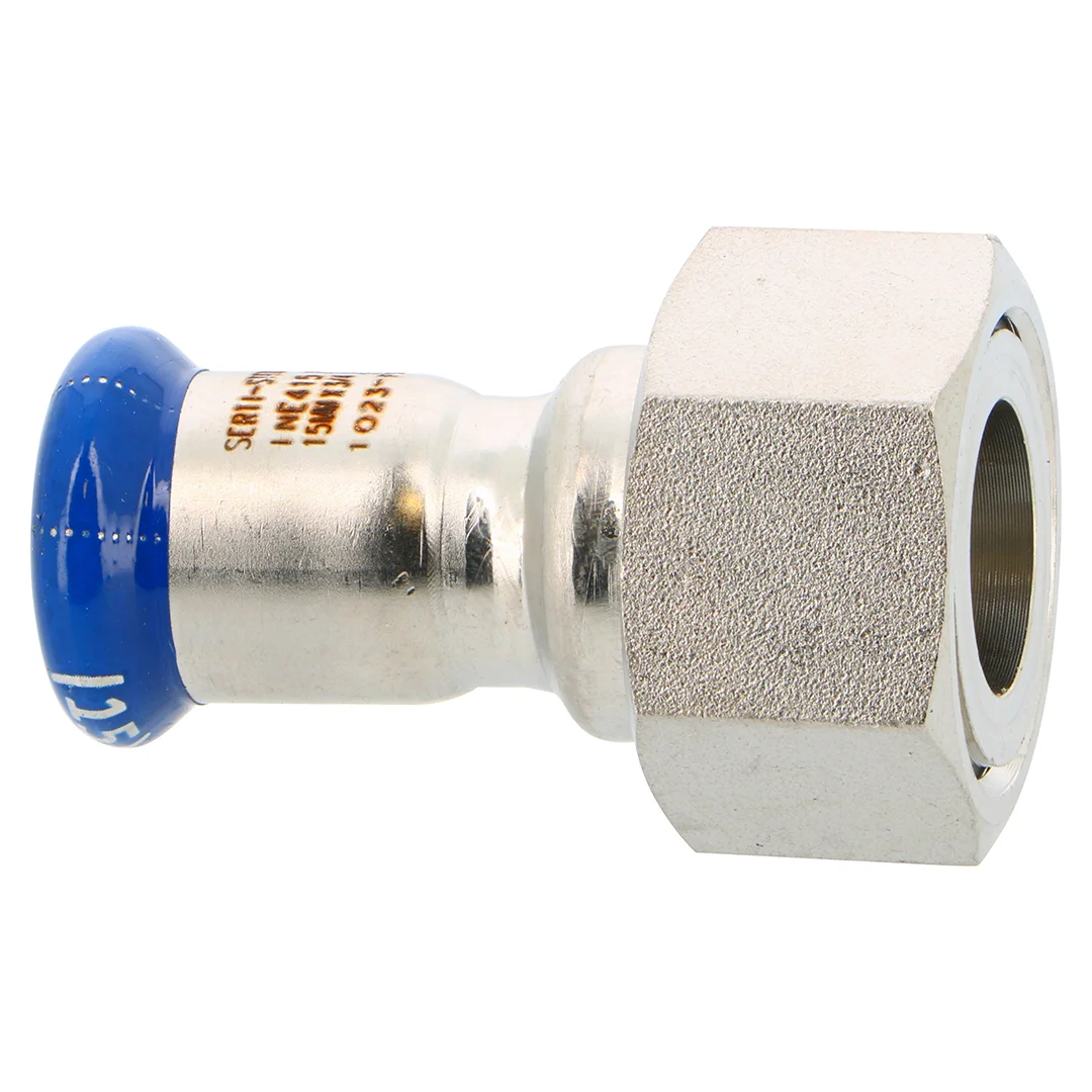 Ecrou tournant à sertir femelle SERTIsteel Inox - Empreinte M image