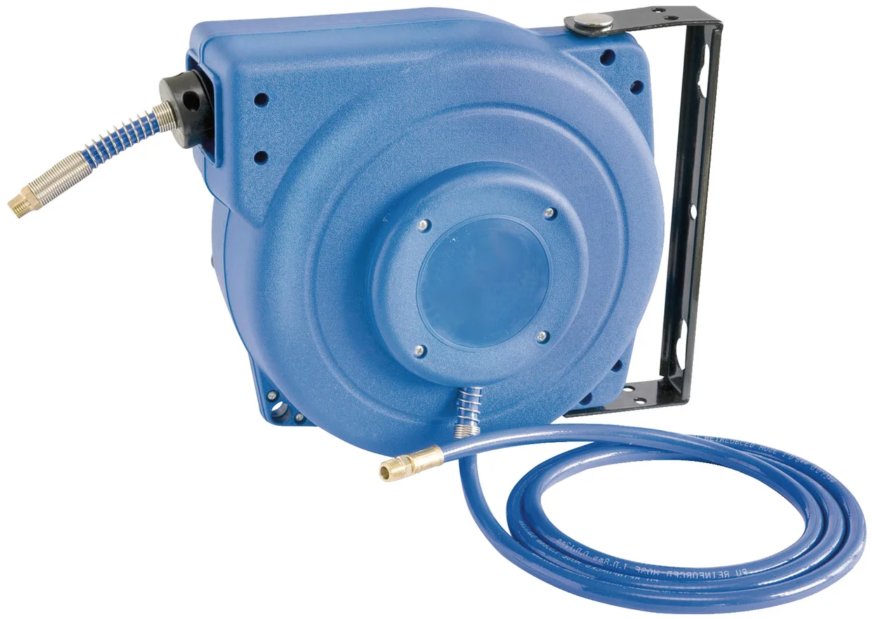 Enrouleur tuyau à air Automatique Box Air ABA 10+2m Ø8/12mm - Bleu image