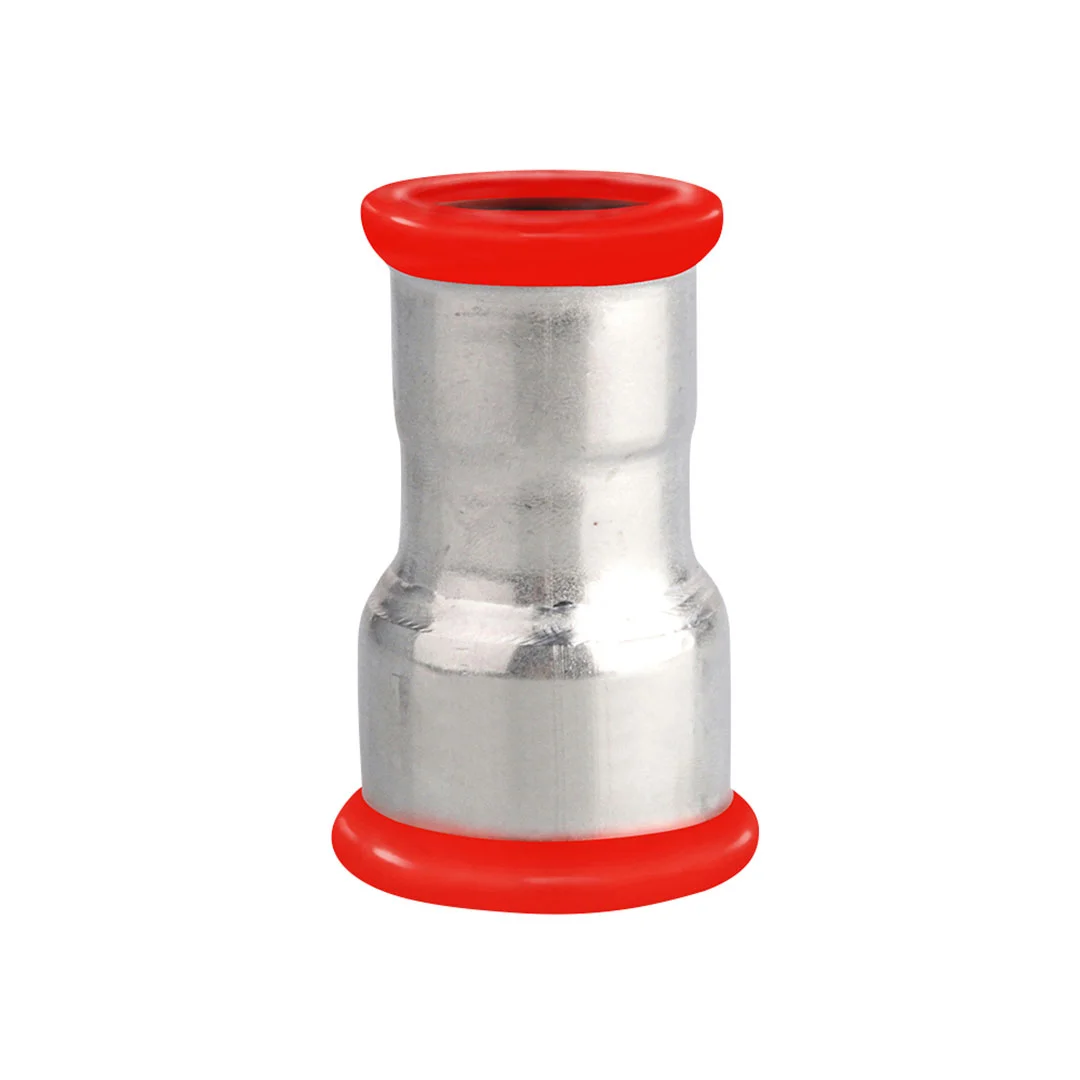 Manchon inégal électrozingué à sertir SERTIsteel Carbone - Empreinte M image