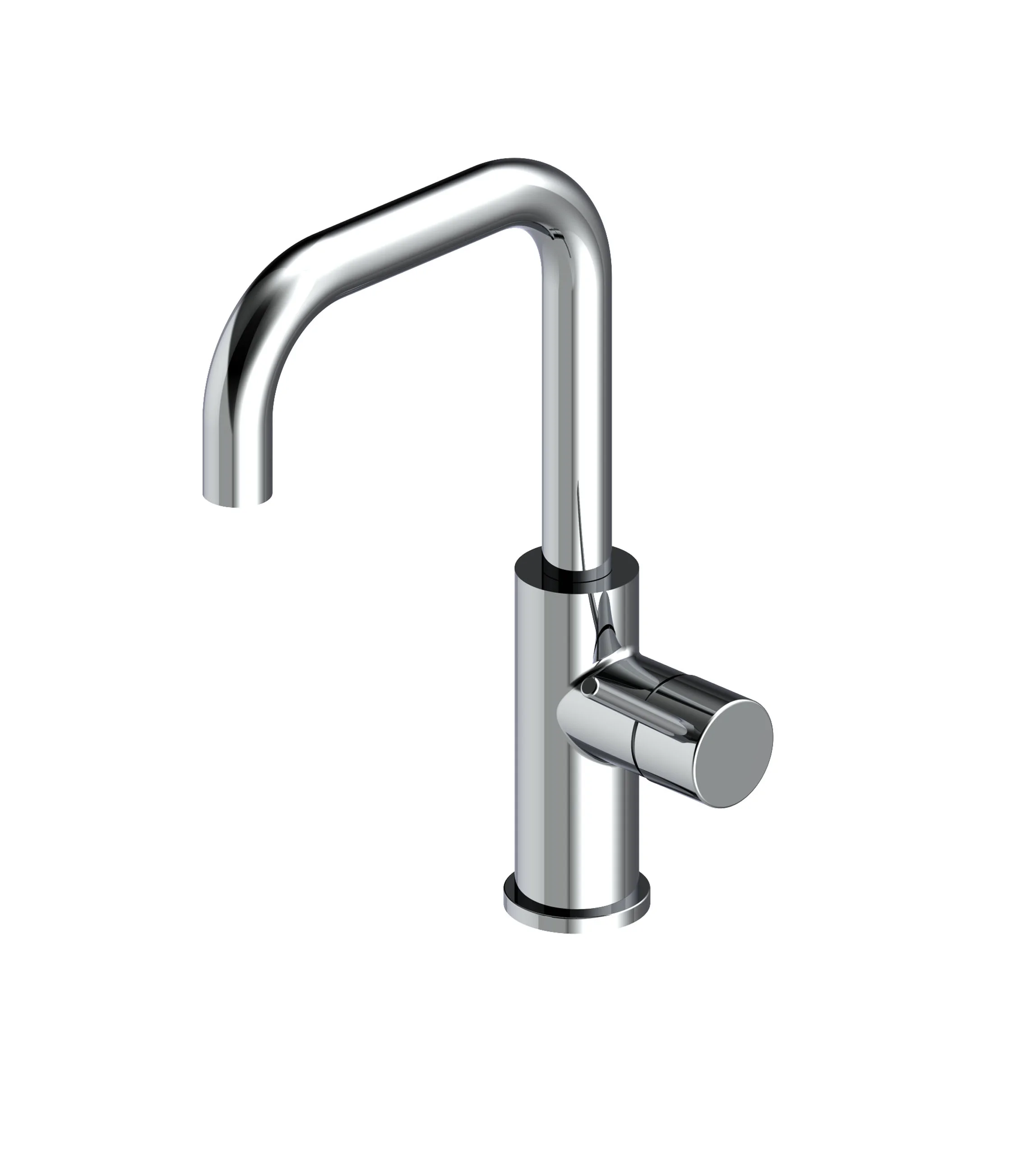 Mitigeur lavabo ness bec long avec vidage image