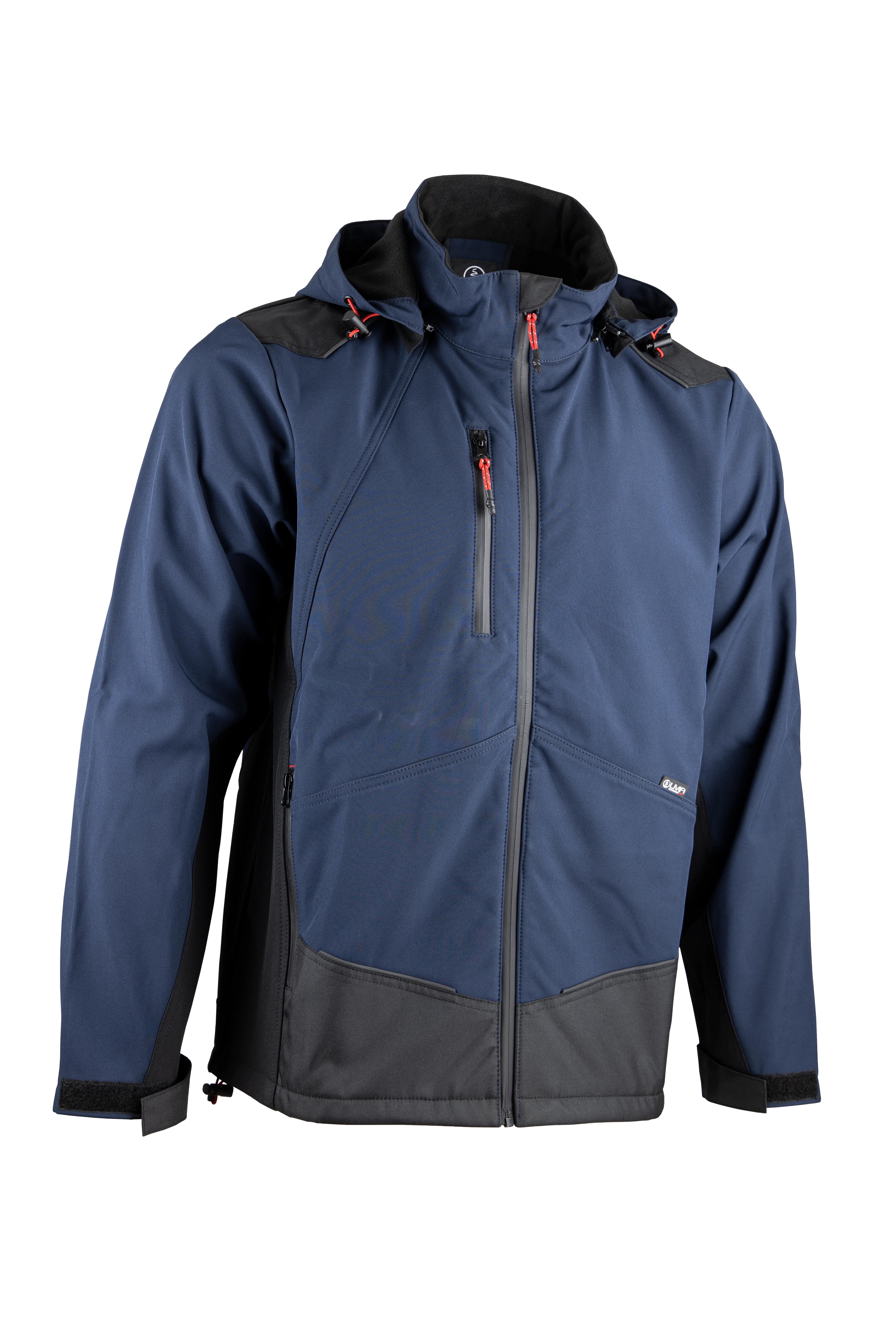 Veste de travail Softshell bicolore JOULE - BLEU FONCE/NOIR image