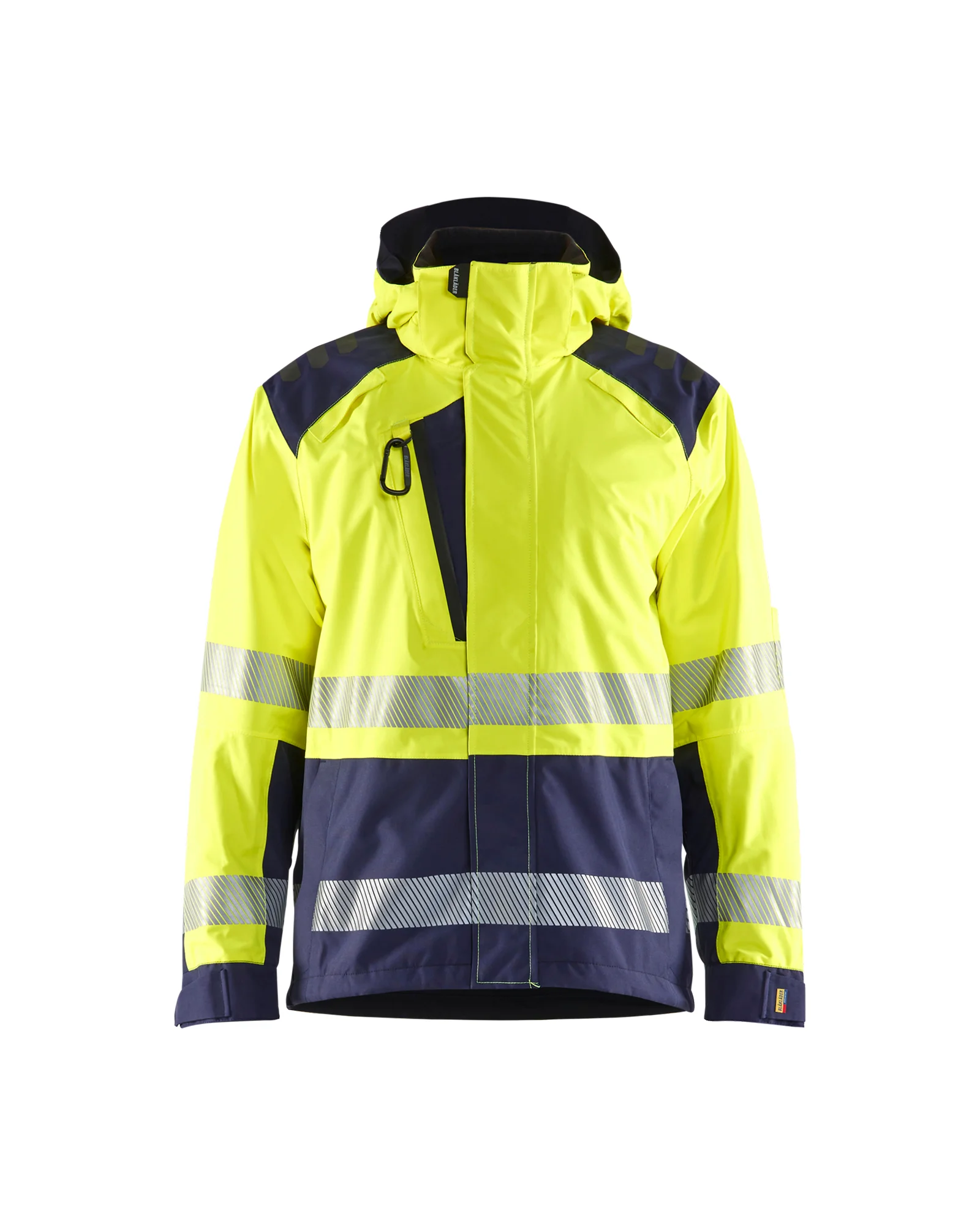 Veste de travail hardshell haute visibilité 4435 - Jaune/Marine image