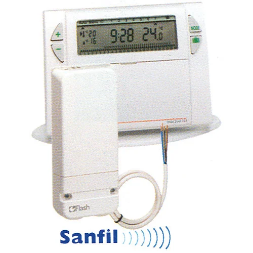Hager WK311 - Thermostat d'ambiance électronique programmable Kallysta Hager WK311 - Thermostat d'ambiance électronique programmable Kallysta