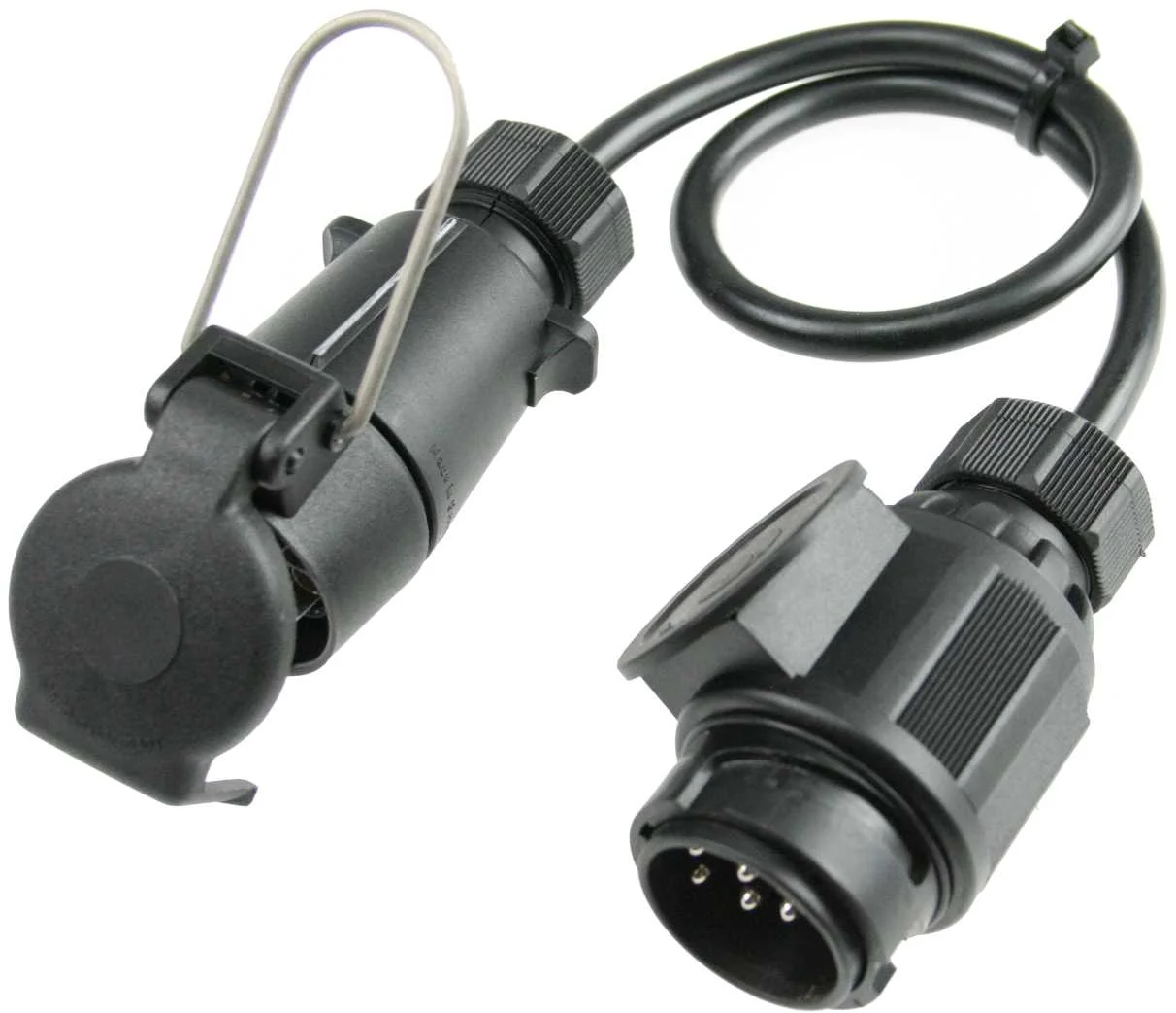 CABLE ADAPTATEUR pour caravane PVC 0,6m IP44 - Noir image