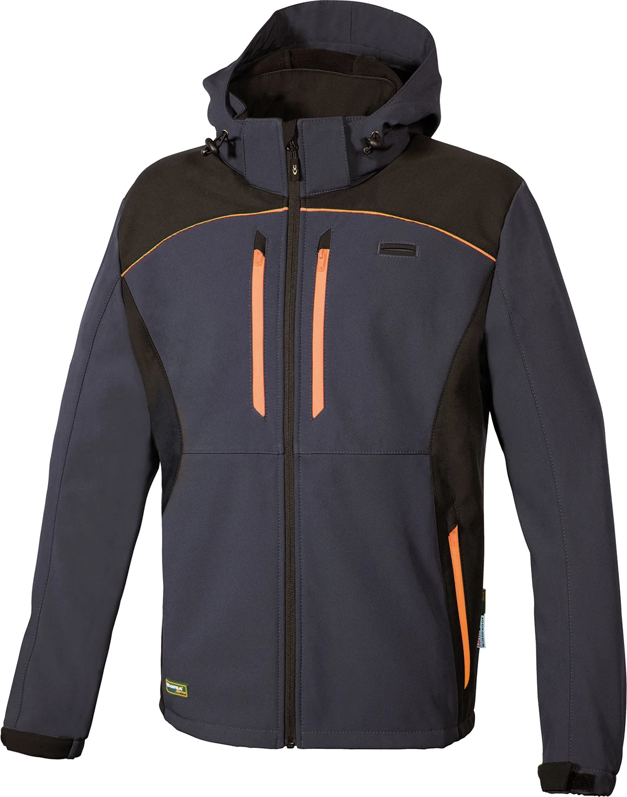 Veste de travail softshell zippée à capuche KLARBO image