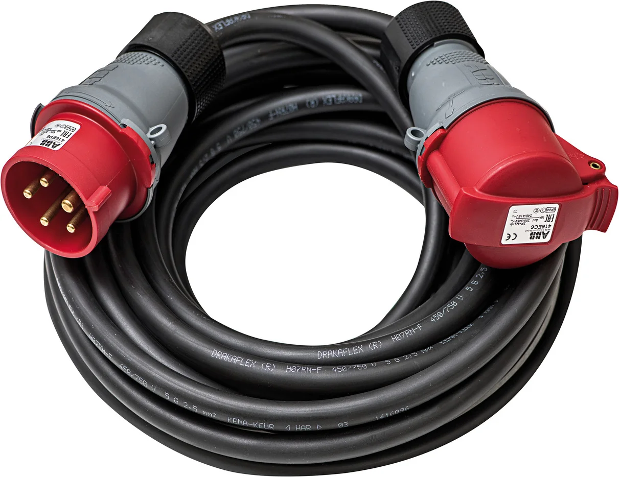 Rallonge électrique prolongateur CEE 16A/415V - IP44 image